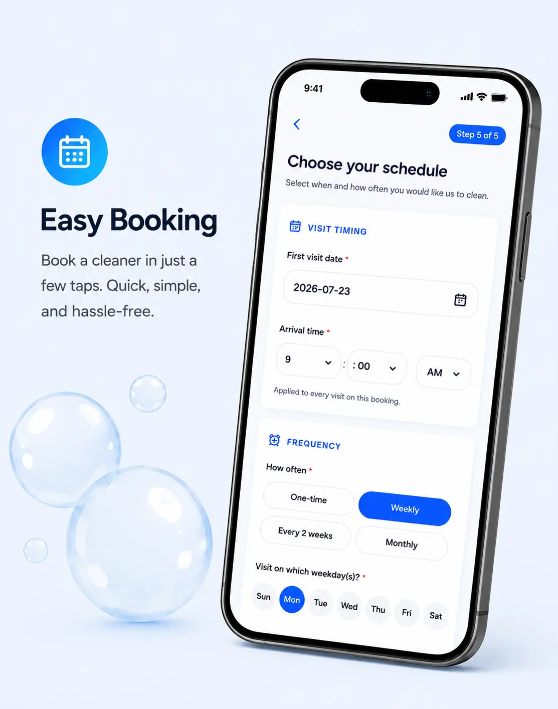 Easy Online Booking